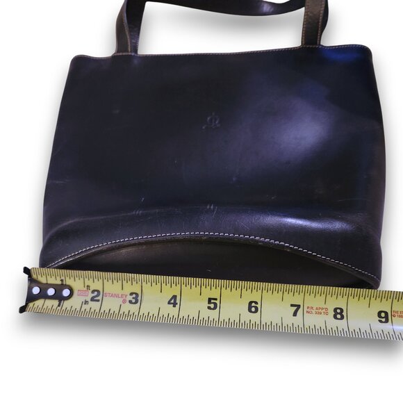 El Caballo Spanish Black Leather Shoulder Bag - Picture 6 of 15